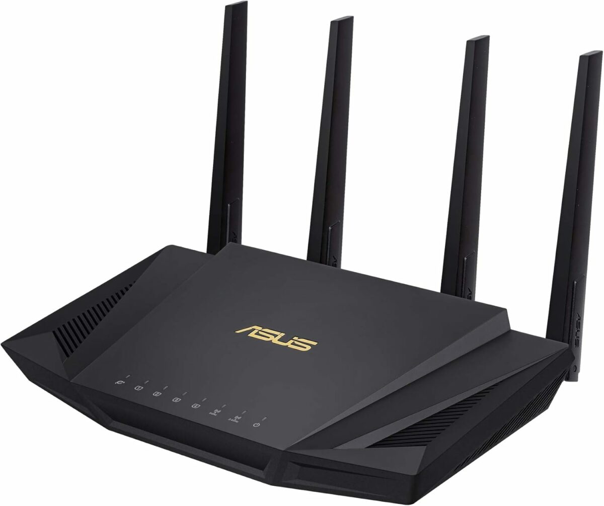 Brand ASUS Model name ASUS (RT-AX58U V2) AX3000 WIFI 6 Special features QoS, Internet Security Frequency band class Dual-Band Wireless communication standard