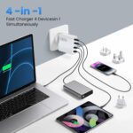 infino® 100W GaN PD Charger - 2 USB-C (100W) & 2 USB-A