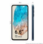 Samsung Galaxy M35 5G (Moonlight Blue,6GB RAM,128GB Storage)| Corning Gorilla Glass Victus+| AnTuTu Score 595K+ | Vapour Cooling Chamber | 6000mAh Battery | 120Hz Super AMOLED Display| Without Charger