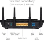 Brand ASUS Model name ASUS (RT-AX58U V2) AX3000 WIFI 6 Special features QoS, Internet Security Frequency band class Dual-Band Wireless communication standard