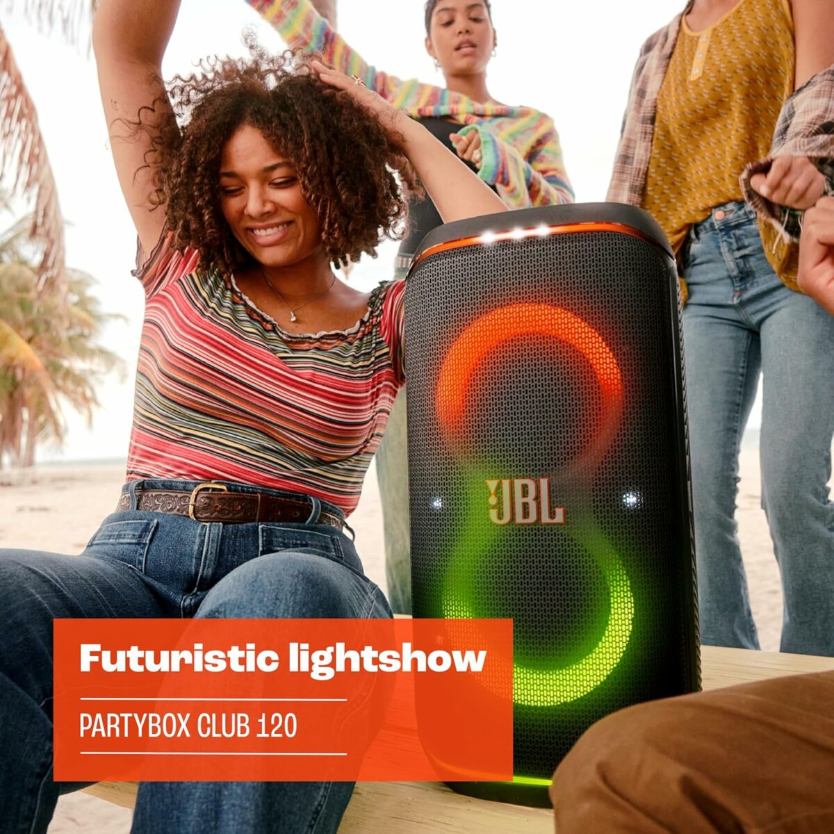 JBL Party Box Club 120 | Powerful Sound & Lightshow