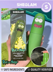 Rick and Morty X SHEGALM Pickle Rick Setting Spray