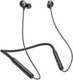 soundcore Anker Life U2i Wireless Headphones, Neckband Bluetooth Headphone - Black