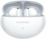 HUAWEI FreeBuds 6i, Intelligent Dynamic ANC 3.0, Punchy Bass, Fast Charging, Longer Listening, Distraction-Free Calling, IP54 Sweat- and Water-resistance, Dual-Device Connection, White