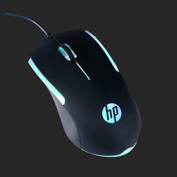 HP Wired RGB Gaming Mouse High Performance Mouse with Optical Sensor, 3 Buttons, 7 Color LED for Computer Notebook Laptop Office PC Home