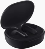 Xiaomi Redmi Buds 4 Lite TWS Wireless Earbuds, Bluetooth 5.3 Low-Latency Game Headset AI Call Noise Cancelling, IP54 Waterproof, 20H Playtime, Lightweight Comt Fit Headphones, Black, 55.5*47.2*22.2mm