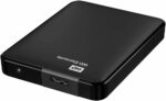 WD 2TB Elements Portable External Hard Drive USB 3.0 for PC - Black - WDBU6Y0020BBK-WESN