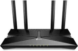 TP-Link Archer AX10 Next-Gen Wi-Fi 6 Router, AX1500 Mbps Gigabit Dual Band Wireless, OneMesh Supported, Beamforming & MU-MIMO, Ideal for Gaming Xbox/PS5/Steam and 4K, Works with Alexa 4 TP-Link Archer AX10 Next-Gen Wi-Fi 6 Router, AX1500 Mbp