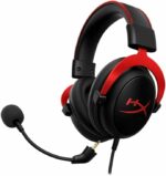 HyperX Cloud II Gaming Headset for PC & PS4 & Xbox One, Nintendo Switch, Red, Wired