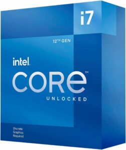 Intel Core i7-12700KF processor 25 MB Smart Cache Box