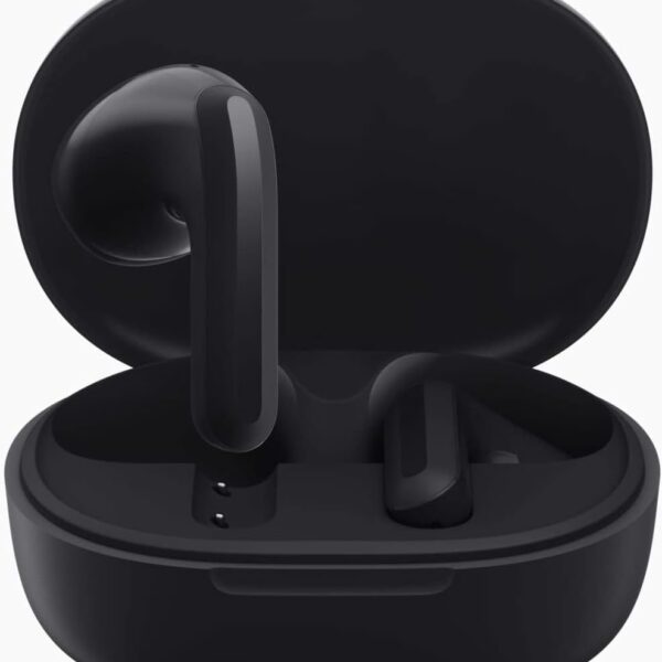 Xiaomi Redmi Buds 4 Lite TWS Wireless Earbuds, Bluetooth 5.3 Low-Latency Game Headset AI Call Noise Cancelling, IP54 Waterproof, 20H Playtime, Lightweight Comt Fit Headphones, Black, 55.5*47.2*22.2mm