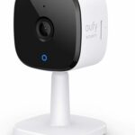 EUfy Security 2K Indoor Cam, Home Security Indoor Camera, Human And Pet Ai, Works With Voice Assistants, Night Vision, Two-Way Audio, Microsd Card Required, Homebase Not Required.