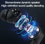 Touch Screen ANC Earbuds BY16 Color Screen Wireless Headphones True Noise Cancelling TWS A9 A11 pro