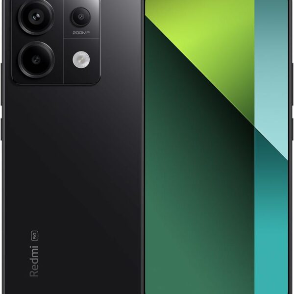 Xiaomi Redmi Note 13 Pro 5G (Midnight Black 12GB RAM, 512 Storage) - Ultra-clear 200MP camera with OIS |1.5K 120Hz AMOLED display | Immersive viewing with ultra-thin bezels | Snapdragon®7s Gen 2