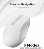 Lenovo Bluetooth Silent Mouse (WL300) - 5 Button Computer Mouse with Silent Left & Right Click – Sculpted Grip, Microsoft Swift Pair, Up to 1600 DPI (White) Lenovo Bluetooth Silent Mouse (WL300) - 5 Button Computer Mouse with Silent Left & Right Click – Sculpted Grip, Microsoft Swift Pair, Up to 1600 DPI (White) Lenovo Bluetooth Silent Mouse (WL300) - 5 Button Computer Mouse with Silent Left & Right Click – Sculpted Grip, Microsoft Swift Pair, Up to 1600 DPI (White)