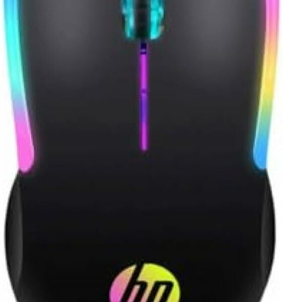 HP Wired RGB Gaming Mouse High Performance Mouse with Optical Sensor, 3 Buttons, 7 Color LED for Computer Notebook Laptop Office PC Home