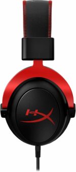 HyperX Cloud II Gaming Headset for PC & PS4 & Xbox One, Nintendo Switch, Red, Wired