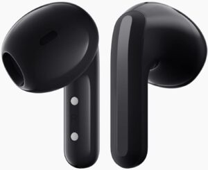 Xiaomi Redmi Buds 4 Lite TWS Wireless Earbuds, Bluetooth 5.3 Low-Latency Game Headset AI Call Noise Cancelling, IP54 Waterproof, 20H Playtime, Lightweight Comt Fit Headphones, Black, 55.5*47.2*22.2mm