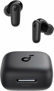 soundcore P30i by Anker Noise Cancelling Earbuds, Strong and Smart Noise Cancelling, Powerful Bass, 45H Playtime, 2-in-1 Case and Phone Stand, IP54, Wireless Earbuds, Bluetooth 5.4, App Control