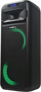 Mediacom Mci 525 Portable Party Speaker With Battery, Bluetooth And 2 Wireless Mics