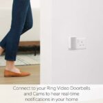 Ring Chime, White - Indoor Chime and Wi-Fi extender, ONLY for Ring network devices