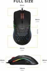 Glorious Gaming Mouse - Model O 67 g Superlight Honeycomb