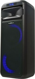 Mediacom Mci 525 Portable Party Speaker With Battery, Bluetooth And 2 Wireless Mics