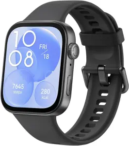 HUAWEI WATCH FIT 3, 1.82" AMOLED Display, Ultra-Slim Design, All-Round Fitness Management, Comprehensive Health Management, Durable Battery Life, Compatible with iOS & Android, Black 5 HUAWEI WATCH FIT 3, 1.82" AMOLED Display, Ultra-Slim