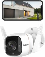 Tapo TP-Link 2K HD Security Camera Outdoor Wired,