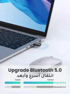 UGREEN Bluetooth 5.0 Adapter for PC, USB Bluetooth Dongle Plug and Play Bluetooth Receiver & Transmitter for Windows 11/10/8.1, Laptop, Keyboard, Mouse, Speaker, Headphone, PS5/Xbox/Switch Controller 7 UGREEN Bluetooth 5.0 Adapter for PC, USB Bluetooth Dongle Plug and Play Bluetooth Receiver & Transmitter for Windows 11/10/8.1, Laptop, Keyboard, Mouse, Speaker, Headphone, PS5/Xbox/Switch Controller