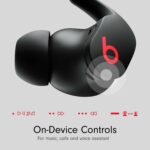 Beats Fit Pro – True Wireless Noise Cancelling Earbuds – Active Noise Cancelling - Sweat Resistant Earphones, Compatible with Apple & Android, Class 1 Bluetooth®, Built-in Microphone - Black, One Size