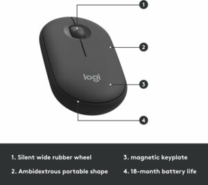 Logitech MK470 Slim Wireless Keyboard and Mouse Combo