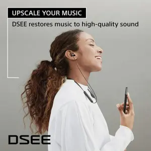 Sony WI C100 Wireless in Ear Bluetooth Headphones with Built in Microphone, Black, WIC100/B, WI-C100-Black, Small 6 Sony WI C100 Wireless in Ear Bluetooth Headphones with Built in Microphone, Black, WIC100/B, WI-C100-Black, Small