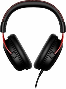 HyperX Cloud II Gaming Headset for PC & PS4 & Xbox One, Nintendo Switch, Red, Wired