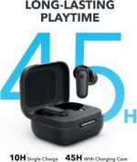 soundcore P30i by Anker Noise Cancelling Earbuds, Strong and Smart Noise Cancelling, Powerful Bass, 45H Playtime, 2-in-1 Case and Phone Stand, IP54, Wireless Earbuds, Bluetooth 5.4, App Control