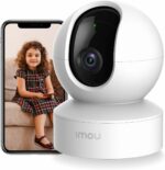 Imou Camera 2K Camera for Home Wifi Cameras Security Camera 360° Indoor Surveillance Cameras Ultra-Clear Camera Human Detection, Abnormal Sound for Baby Monitor Night Vision, Smart Tracking(DK2 2K)