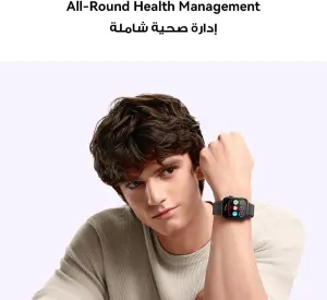 HUAWEI WATCH FIT 3, 1.82" AMOLED Display, Ultra-Slim Design, All-Round Fitness Management, Comprehensive Health Management, Durable Battery Life, Compatible with iOS & Android, Black 7 HUAWEI WATCH FIT 3, 1.82" AMOLED Display, Ultra-Slim