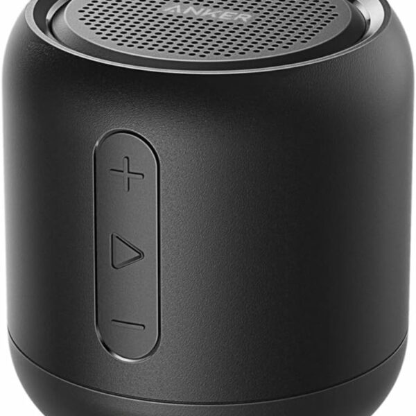 Anker SoundCore mini, Super-Portable Bluetooth Speaker with 15-Hour Playtime, 66-Foot Bluetooth Range, Enhanced Bass, Noise-Cancelling Microphone