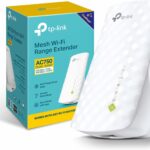 Tp-Link Ac750 Wifi Extender | Covers Up To 1200 Sq.Ft And 20 Devices Up To 750Mbps| Dual Band Wifi Range Extender | Wifi Booster To Extend Range Of Wifi Internet Connection (Re220)