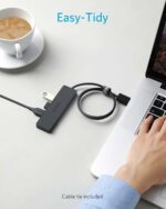 Anker 4-Port Ultra Slim Usb3.0 Data Hub Black