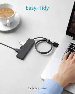 Anker 4-Port Ultra Slim Usb3.0 Data Hub Black 3 Anker 4-Port Ultra Slim Usb3.0 Data Hub Black