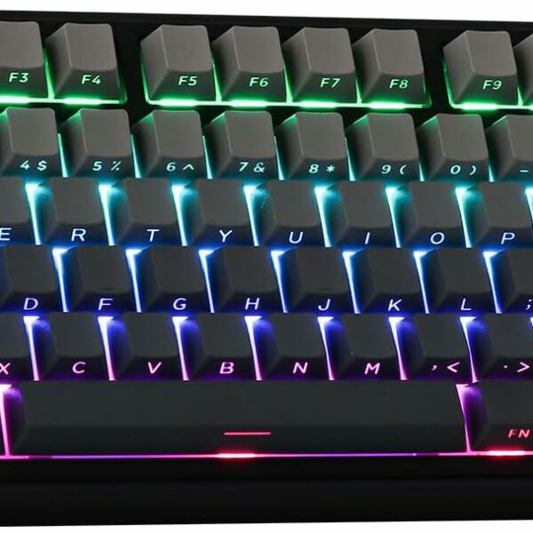 EPOMAKER x AULA F75 Gasket Mechanical Keyboard, 75% Wireless Hot Swappable Gaming Keyboard with Five-Layer Padding&Knob, Bluetooth/2.4GHz/USB-C, RGB...