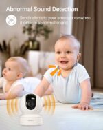 Imou Camera 2K Camera for Home Wifi Cameras Security Camera 360° Indoor Surveillance Cameras Ultra-Clear Camera Human Detection, Abnormal Sound for Baby Monitor Night Vision, Smart Tracking(DK2 2K)