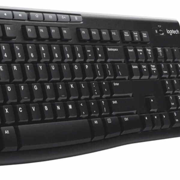 Logitech MK270 Wireless Keyboard and Mouse Combo - Keyboard and Mouse Included, Long Battery Life