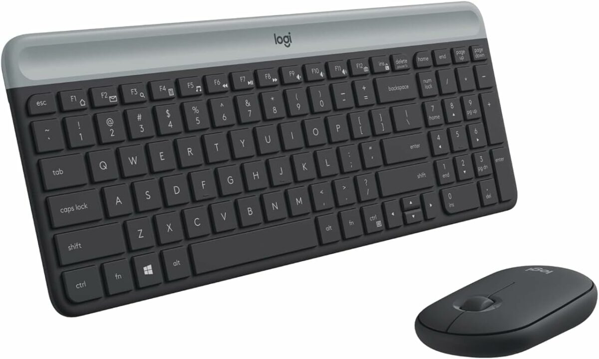 Logitech MK470 Slim Wireless Keyboard and Mouse Combo