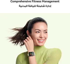HUAWEI WATCH FIT 3, 1.82" AMOLED Display, Ultra-Slim Design, All-Round Fitness Management, Comprehensive Health Management, Durable Battery Life, Compatible with iOS & Android, Black 6 HUAWEI WATCH FIT 3, 1.82" AMOLED Display, Ultra-Slim