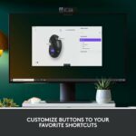 Logitech Signature M650 L Wireless Mouse - For Large Sized Hands, 2-Year Battery, Silent Clicks, Customisable Side Buttons, Bluetooth, for PC/Mac/Multi-Device/Chromebook - Graphite