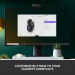 Logitech Signature M650 L Wireless Mouse - For Large Sized Hands, 2-Year Battery, Silent Clicks, Customisable Side Buttons, Bluetooth, for PC/Mac/Multi-Device/Chromebook - Graphite