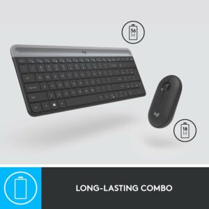 Logitech MK470 Slim Wireless Keyboard and Mouse Combo