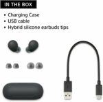 Sony WF-C700N Truly Wireless Noise Canceling in-Ear Bluetooth Earbud Headphones with Mic and IPX4 Water Resistance, Black, one size